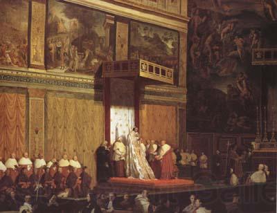 Jean Auguste Dominique Ingres The Sistine Chapel (mk04) France oil painting art